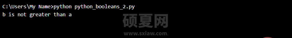 Python布尔值实例代码分析