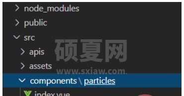 vue3使用particles粒子特效的问题怎么解决