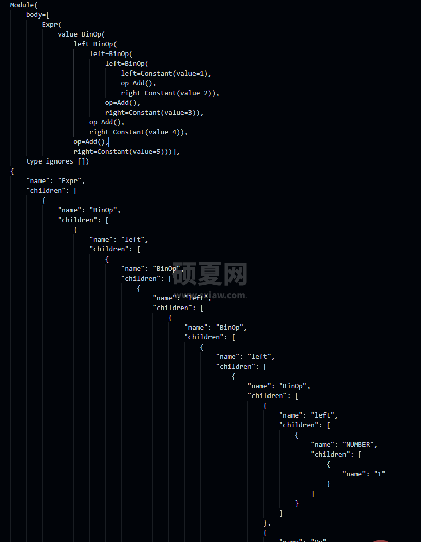 python的简单四则运算语法树可视化怎么实现