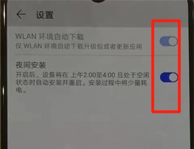 华为p30pro中关闭系统自动更新的操作教程截图