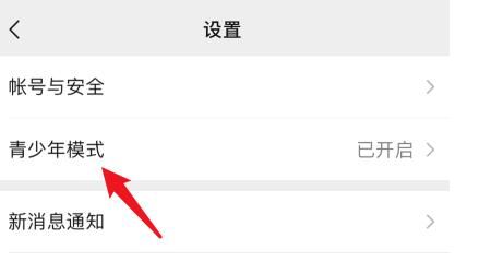 微信青少年模式怎么关闭?微信关闭青少年模式的简单教程截图