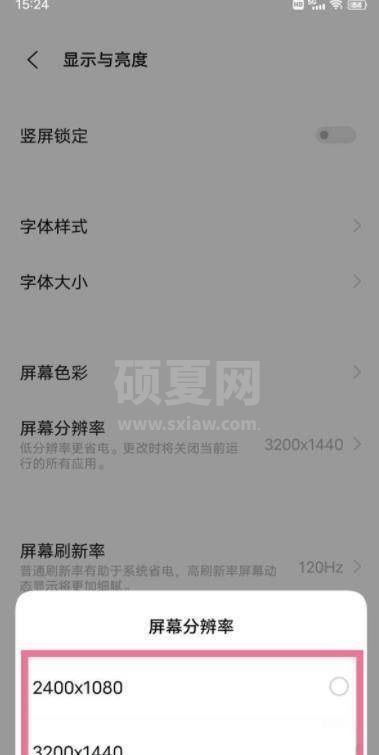 iQOO9Pro屏幕分辨率怎么样？iQOO9Pro屏幕分辨率设置教程截图