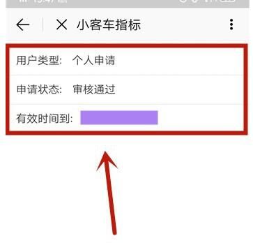 北京通查看汽车摇号结果的操作步骤截图