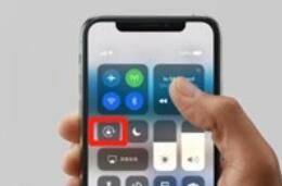 iphone11进行竖屏锁定的方法步骤截图