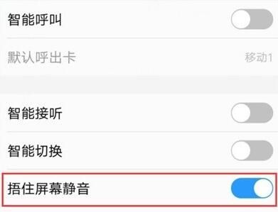 vivo NEX 3s设置捂住屏幕静音的操作流程截图