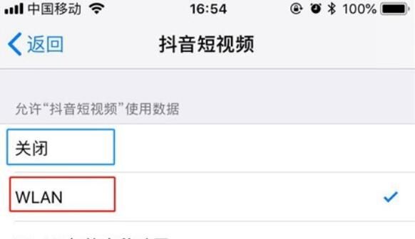 iPhone11pro max设置应用禁止使用流量的方法步骤截图