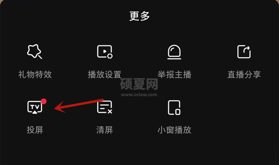 小红书直播怎么投屏?小红书直播投屏教程截图