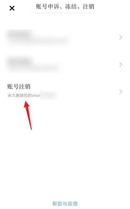 怎么注销vivo账号？vivo账号注销教程截图