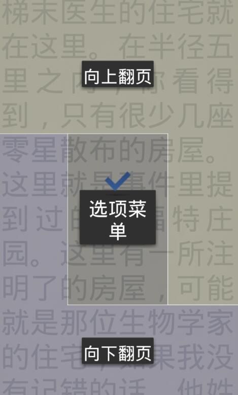 静读天下改变翻页控制区域的详细操作截图