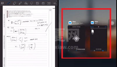 GoodNotes如何分屏做笔记?GoodNotes分屏做笔记教程截图