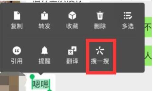 微信对话框搜一搜功能是什么？微信搜一搜功能作用详解截图