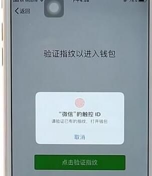 微信设置钱包锁的基础操作截图