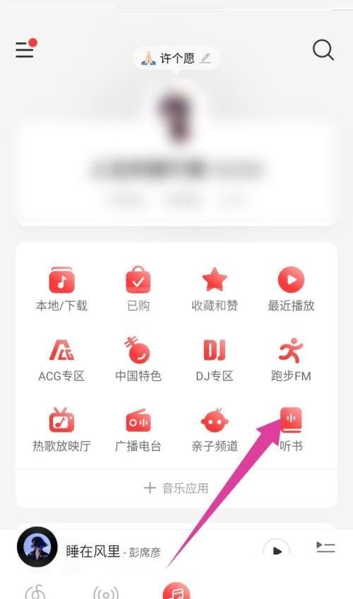 网易云音乐怎么听书？网易云音乐听书教程截图