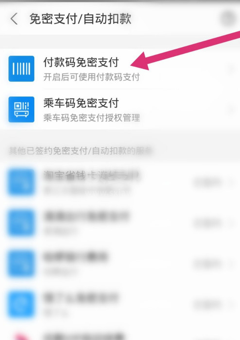 支付宝如何设置用付款码支付 支付宝设置用付款码支付方法分享截图