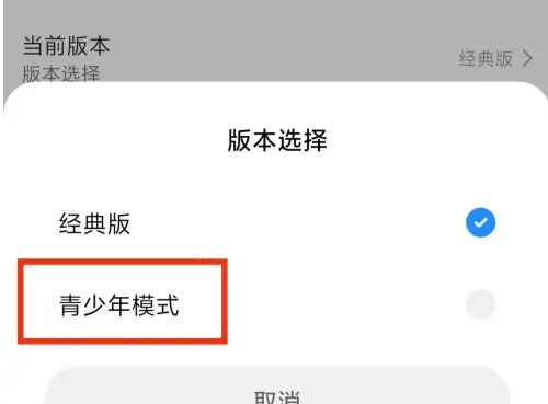 小米视频青少年模式怎么设置?小米视频青少年模式设置方法截图