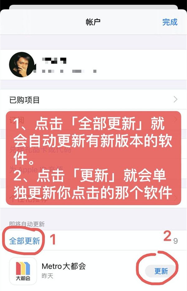 苹果手机怎么查看应用更新?苹果手机软件更新步骤介绍截图