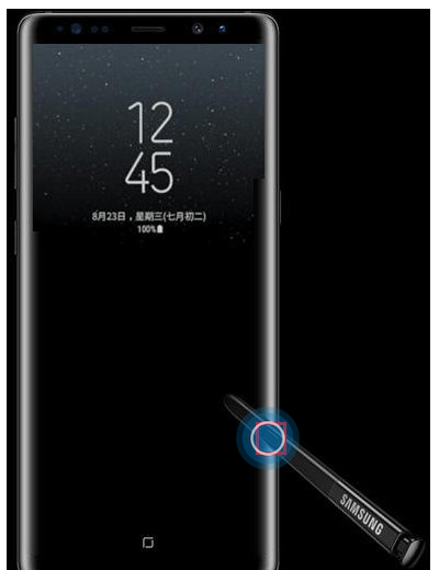 在三星note9中开启熄屏快写功能的具体方法截图