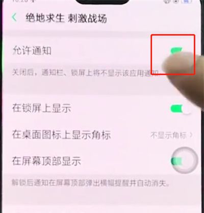 在OPPO R15x中关闭应用通知的具体讲解截图