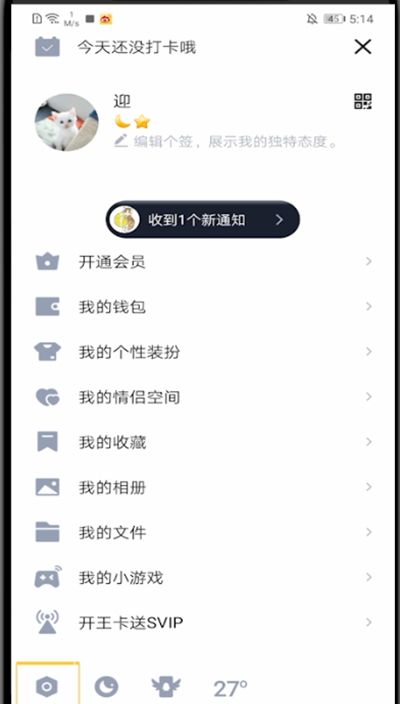 qq中设置永久离线的详细方法截图