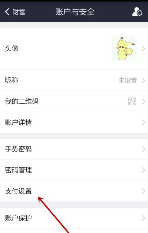 支付宝APP设置默认支付方式的详细操作截图