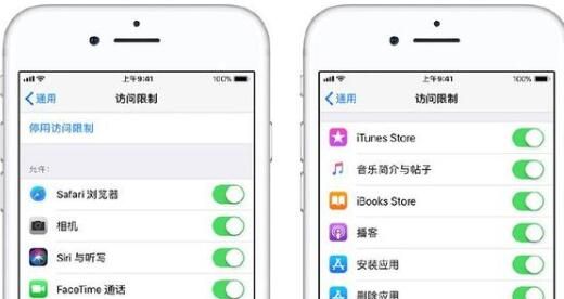 iOS使用访问限制的详细讲解截图