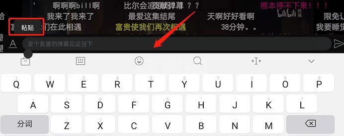 哔哩哔哩怎么复制弹幕？哔哩哔哩复制弹幕方法截图