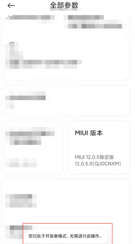 小米11开发者选项去哪开启 启用小米11开发者模式方法截图