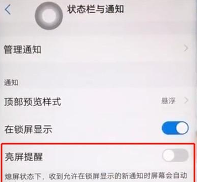 iqoopro手机消息亮屏的设置具体方法截图