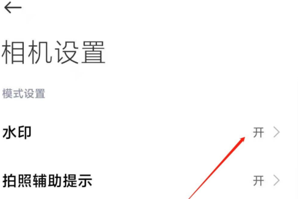 红米note9怎么取消照相日期？红米note9取消照相日期教程介绍截图