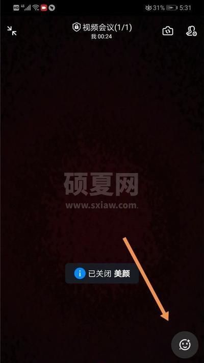 钉钉视频会议怎么开启美颜 钉钉视频会议开启美颜教程截图