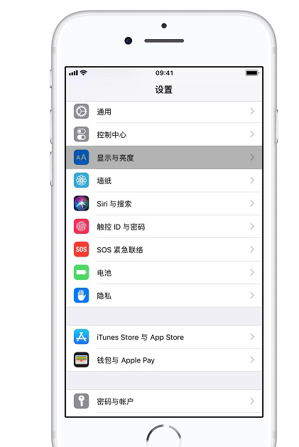 iPhone手机放大桌面图标的详细操作截图