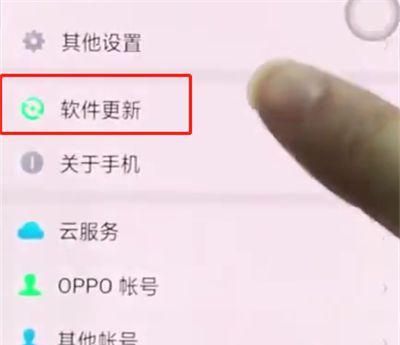 在OPPO R15x中关闭系统自动更新的具体讲解截图