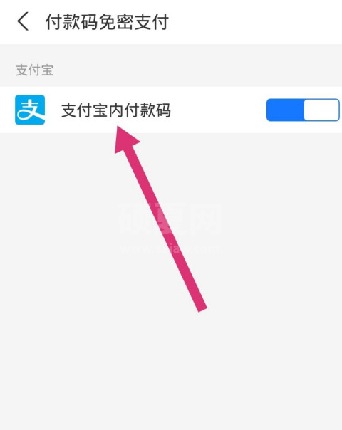 支付宝如何设置用付款码支付 支付宝设置用付款码支付方法分享截图