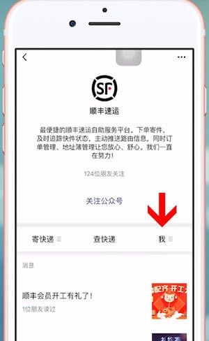 通过微信开顺丰发票的操作流程截图