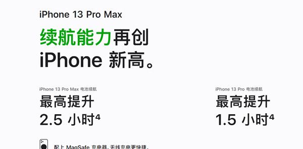 iPhone13电池容量是多少？iphone13电池容量介绍截图