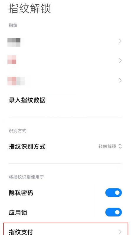 小米11怎么用指纹进行支付 启用小米11指纹支付功能方法截图