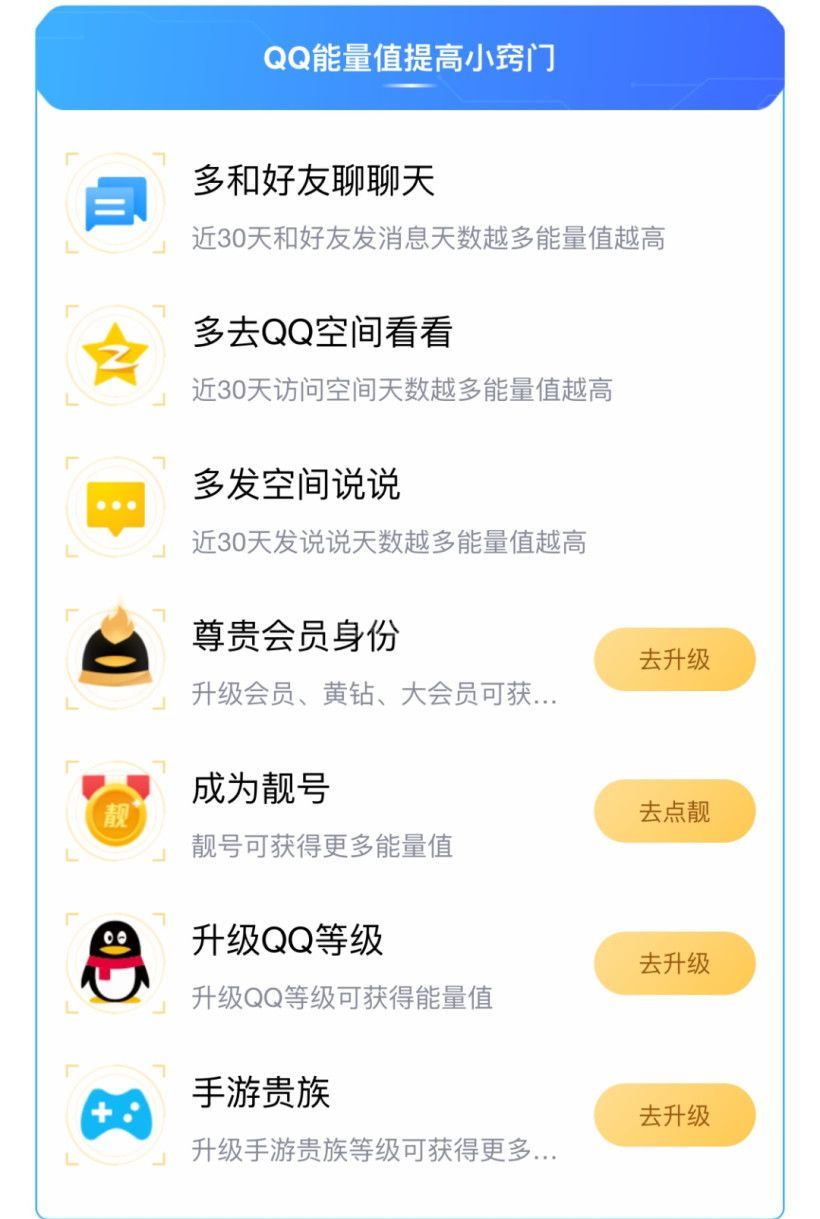 qq能量值是什么东西 qq能量值详情介绍截图