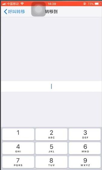 苹果手机中设置呼叫转移的具体操作步骤截图