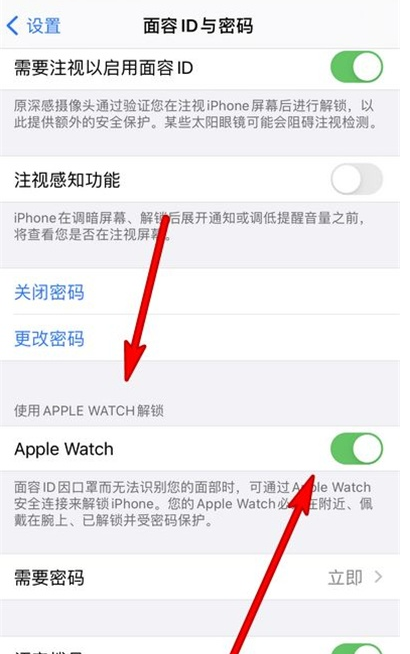 ios15如何设置戴口罩解锁功能?ios15设置戴口罩解锁功能方法介绍截图