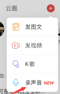 网易云音乐动态如何发布语音？网易云音乐动态发布语音方法截图