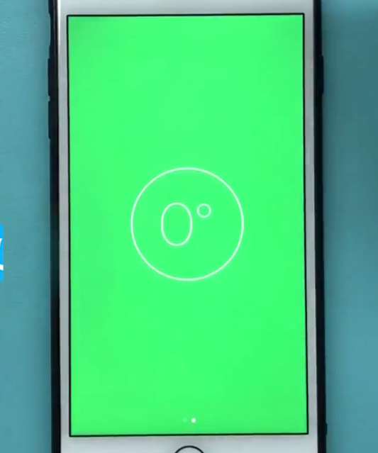 苹果手机指南针使用水平仪的方法截图