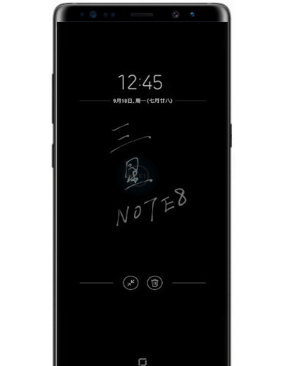 在三星note9中开启熄屏快写功能的具体方法截图