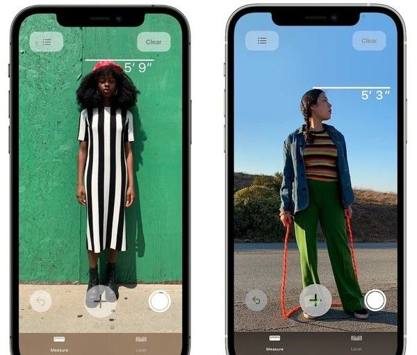 iphone 12 pro测身高怎么玩?iphone 12LiDAR扫描仪测量身高方法教程截图