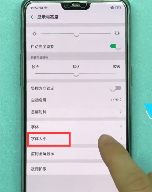 oppo手机调大字体的具体步骤截图