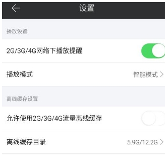 芒果tv设置流量播放提醒的基础操作截图