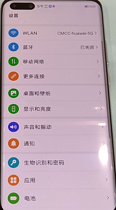 华为p40pro盲人模式关闭方法截图