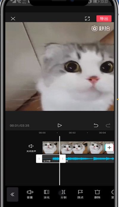 剪映里剪音乐的方法步骤截图