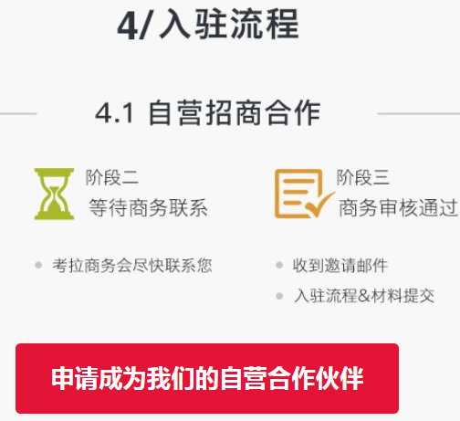 在网易考拉海购里开店的详细操作截图