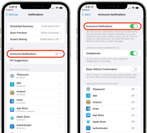 iOS15中Siri如何读出通知?iOS15中Siri播报应用通知方法