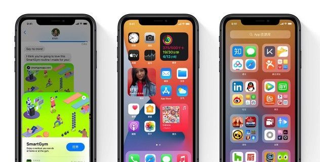 ios14桌面布局如何摆放好看?ios14桌面布局设置推荐截图